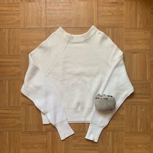 Free people white pullover